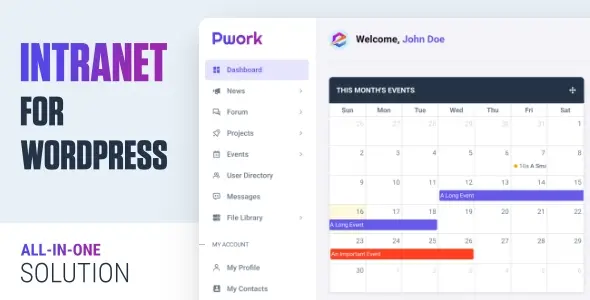 Pwork: Intranet for WordPress